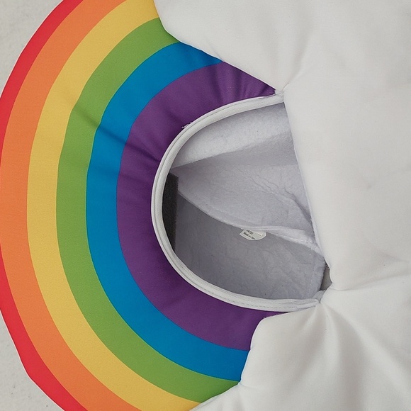 HYDE & EEK! Adult Light-up RAINBOW Full Head Costume Mask NWT - Picture 7 of 7